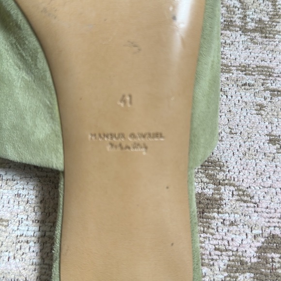 mansur gavriel 90s suede mules - Picture 3 of 3